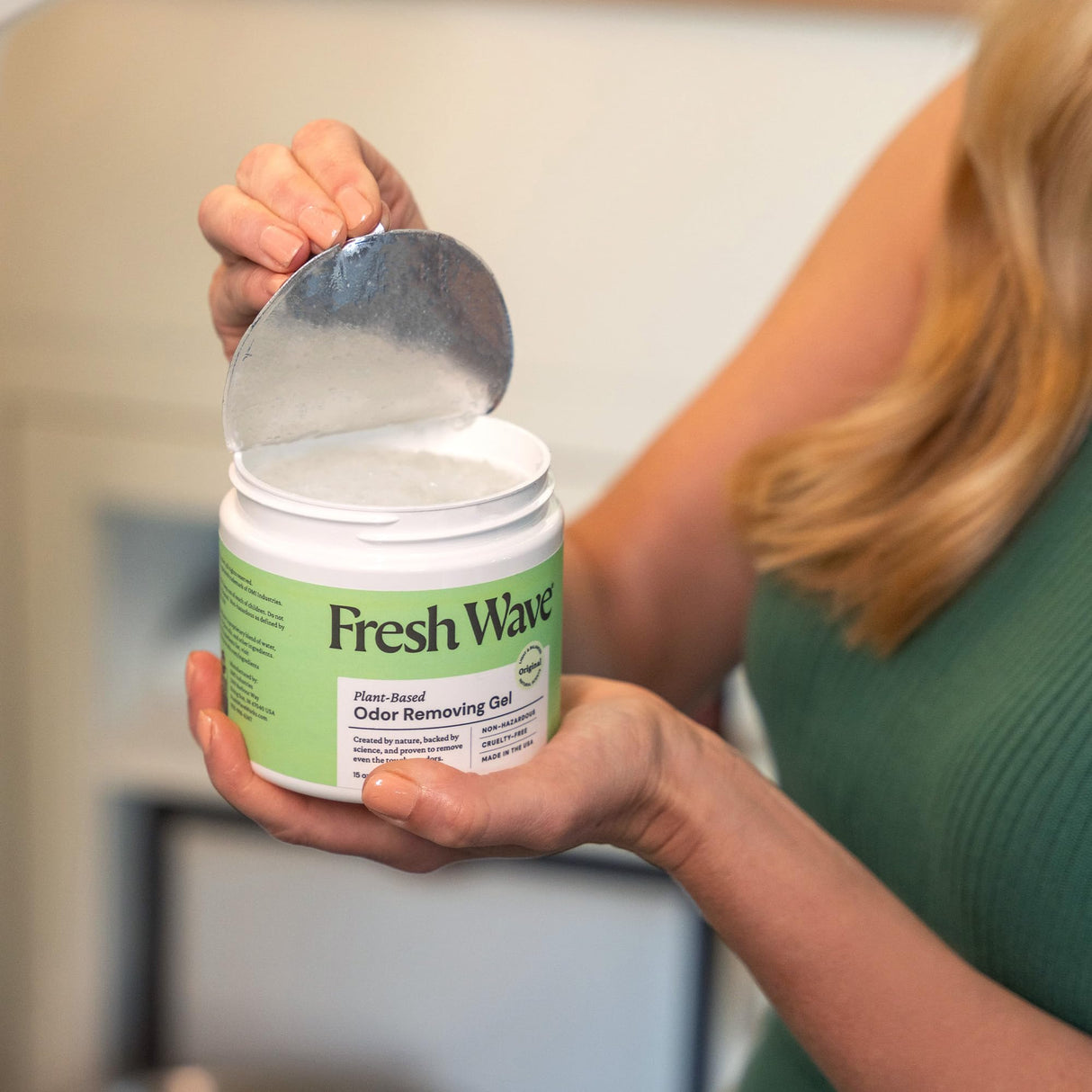 Fresh Wave Odor Removing Gel, 15 oz. & 7 oz. - Odor Absorbers for Home, Safer Odor Relief, Natural Plant-Based Odor Eliminator, Every 15 oz. lasts 30-60 Days, For Cooking, Trash & Pets