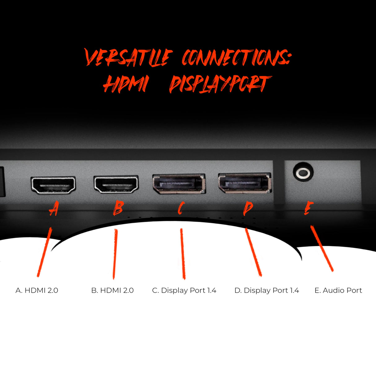 AOC Q32G11ZNE 32" Frameless Gaming Monitor QHD 2560 x 1440, 240Hz, 0.5ms Response time, HDR Ready, Console Gaming Ready, 3-Year Zero Dead Pixel Guarantee, Black