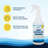 SOCAR CHEMICAL - Odor Neutralizer Eliminates odors for Home, Office, Gym, Car. Eliminates Unwanted Smells from Pets, Cooking, Sports Gear, Urine, Vomit & Unwanted, Strong Odor 32oz Liquid Spray