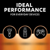 Duracell - Batteries 9 V Plus, Pack of 2, 6LR61 MX1604, Black, Lot de 2