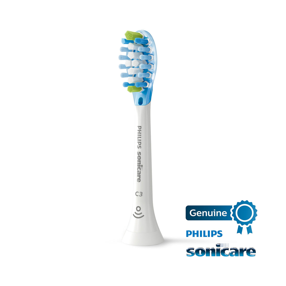 Philips Sonicare Genuine C3 Premium Plaque Control Toothbrush Heads, One Year Supply, 4 Brush Heads, White, HX9044/65