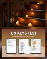 5plots Flameless Candles, 100 Pack LED Tea Lights Candles Battery Operated, Electric Tea Lights, Flameless Tealight Candles for Halloween Diwali Fall Christmas Wedding