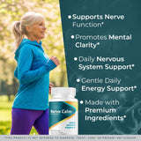 (2 Pack) Nerve Calm Capsules - Official NerveCalm Premium Formula Supplement Pills, Advanced Support Formula for Wellness & Overall Health, All Natural Nerve Calm Reviews, 60 Capsules for 2 Months