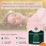 Premium Vital Nature Balance Feminine Gummies for Women's Sealed-1pack,Pineapple Feminine Gummies, Easy to Store, Help Unleash Confidence-60 Pieces