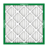 Filterbuy 20x20x1 Air Filter MERV 8 Essential Dust & Allergy Defense (4-Pack), Electrostatic Pleated HVAC AC Furnace Filters Replacement, Made in USA (Actual Size: 19.50 x 19.50 x 0.75)