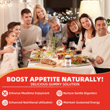 Appetite Booster Gummies for Kids Adults: Appetite Support Supplement with Bromelain Hawthorn Zinc Vitamin B12 for Healthy Digestive & Nutritional Balance, Sugar Free Mixed Fruit Flavor Vegan 30 Days