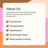 The Honey Pot Company - 48ct - Sanitary Pads for Women - Non-Herbal Overnight w/Wings - Organic Cotton Cover & Ultra-Absorbent Pulp Core - Feminine Care - FSA & HSA Eligible