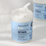 NATURE WELL Clinical Rejuvenate & Tone Retinol Intense Moisture Cream 2.0 for Face, Body, & Hands, Anti-Aging, Targets Discoloration, Wrinkles, Sun Damage, Crepey, & Sagging Skin, 16 Oz