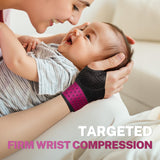 Ultra Thin Carpal Tunnel Wrist Brace with Soft Thumb Design (Not for Thumb Pain), Ajustable Compression Wrist Wraps with Mobility for Sports Work Typing Sleeping, Tendonitis, Arthritis Ulnar Pain