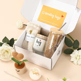 isolune Get Well Gifts Basket for Women - Hugs & Healing Luxury Birthday&Care Package for Her, Feel Better Soon Gift Baskets - Sympathy and After Surgery Recovery Gifts - Thinking of You