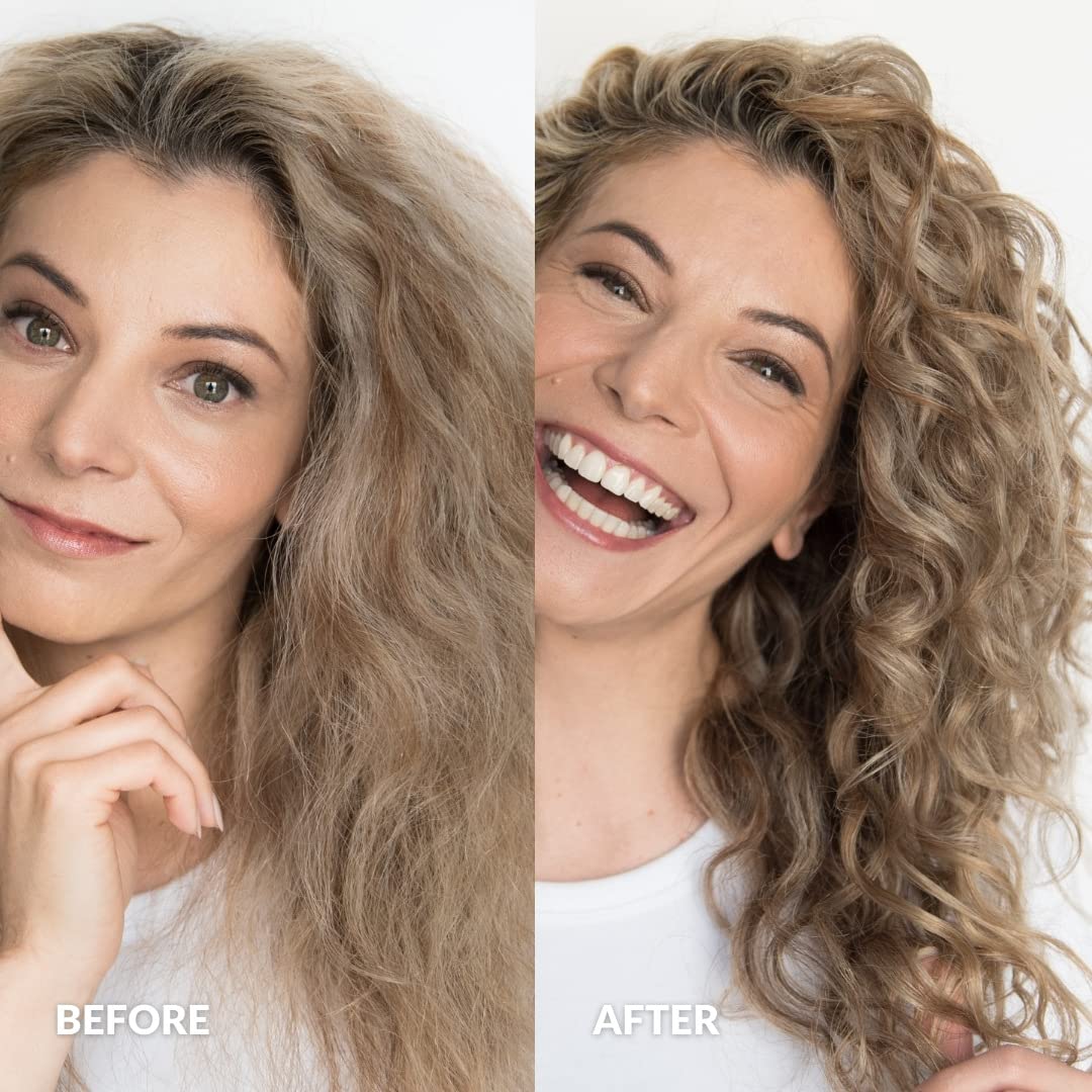 Love Ur Curls - Shampoo & Conditioner Set with All in One Curl Cream Styler for Wavy Hair, 3 Step System for Repair and Moisturizing