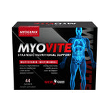Myogenix Myovite Multivitamin – Daily Supplement – Designed for Athletes – Supports Joint, Heart, and Digestive Health – High Performance Vitamins for Men and Women – 44 Convenient Packets