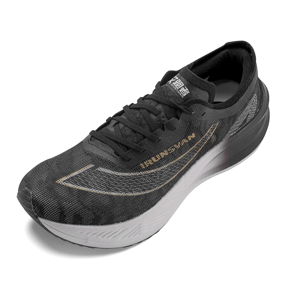 IRUNSVAN Carbon Plate Marathon Running Racing Shoes Men Professional Stable Supp ort Shock-Relief Ultra-Light Rebound Sneakers