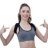 HLOES Posture Corrector for Women and Men,Adjustable Upper Back Brace, Breathable Back Support straightener, Providing Pain Relief from Lumbar, Neck, Shoulder, and Clavicle, Back.