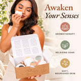 Bath Bombs Gift Set - USA Made with Organic & Natural Ingredients