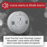 Kidde 10SCO Combination Smoke and Carbon Monoxide Alarm with Voice Notification