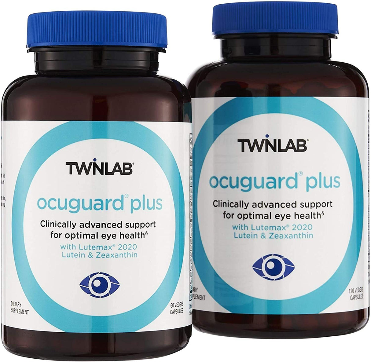 Twinlab Ocuguard Plus - Eye Supplement with Zinc, Vitamin A, C & D - 60 Veggie Capsules