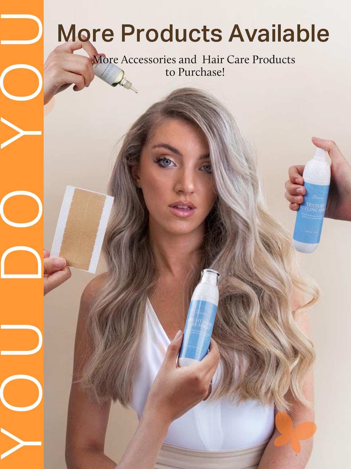 DOORES Hair Extensions Tape in Human Hair Balayage Dark Brown to Chestnut Brown 20pcs 50g 20 Inch Silky Straight Tape in Human Hair Extensions Natural Hair Skin Weft