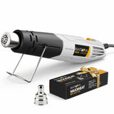 Mini Heat Gun - BATAVIA 380W Fast Heat Hot Air Gun Tool with Uniform Heat Tech & Dual Protection Fuses, 2 Temp (572°F/1022°F)+Nozzle with Overheat Protection for DIY Crafts, Vinyl Wrap, Shrink Tubing