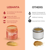 Lebanta Raw Batana Oil for Hair Growth - 100% Pure, Organic 4oz Batana from Honduras for Thick and Strong Natural Hair - Dr. Sebi Unrefined Cold Pressed Cosmetic Scalp Mask for Men & Women (1 Pack)