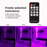 PIZHLO 50 Foot Black Light Strips & Remote, Dimmable Flexible 900 LEDs