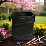 YUDI & GARDEN 19 Gallon Square Collapsible Yard Waste Bin