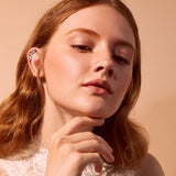 JSGEMSLEE Leaf Stud Earrings Ear Climber Earrings for Women Cubic Zirconia Ear Crawler Earrings Hypoallergenic Cartilage Jewelry