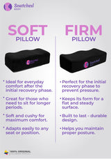 Snatched Body Back Support Post Surgery Soft BBL Booty Pillow After Surgery for Butt Recovery Cushion