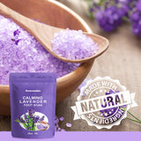 Foot Spa Bath Massager with Heat Bubbles and Vibration Massage and Jets, 16 OZ Calming Lavender Foot Soak Epsom Salt, Koenvenden Foot Soaker With Red Light, 22 Massage Rollers, Adjustable Temp -Purple