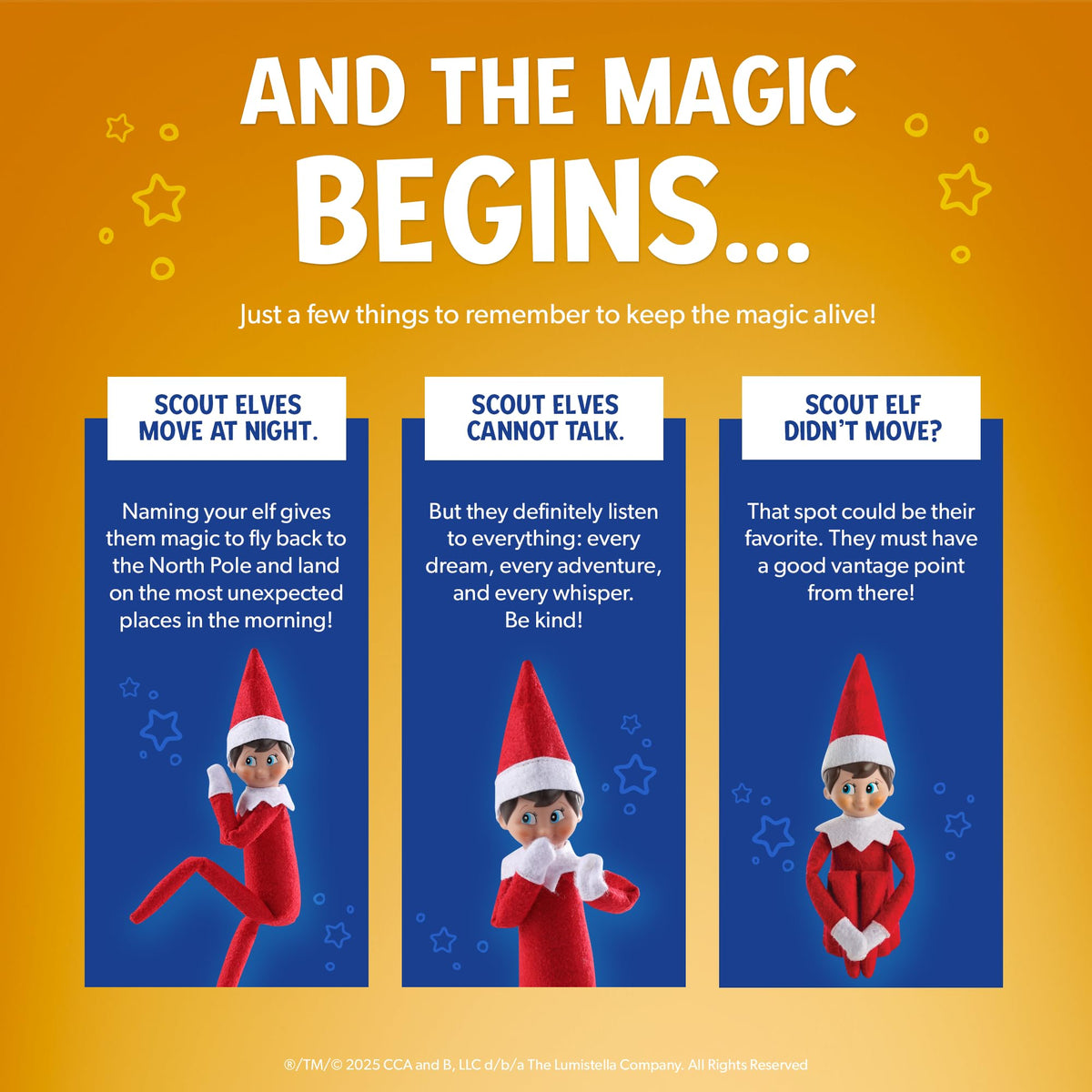 The Elf on the Shelf Box Set - Boy Scout Elf with Brown Eyes