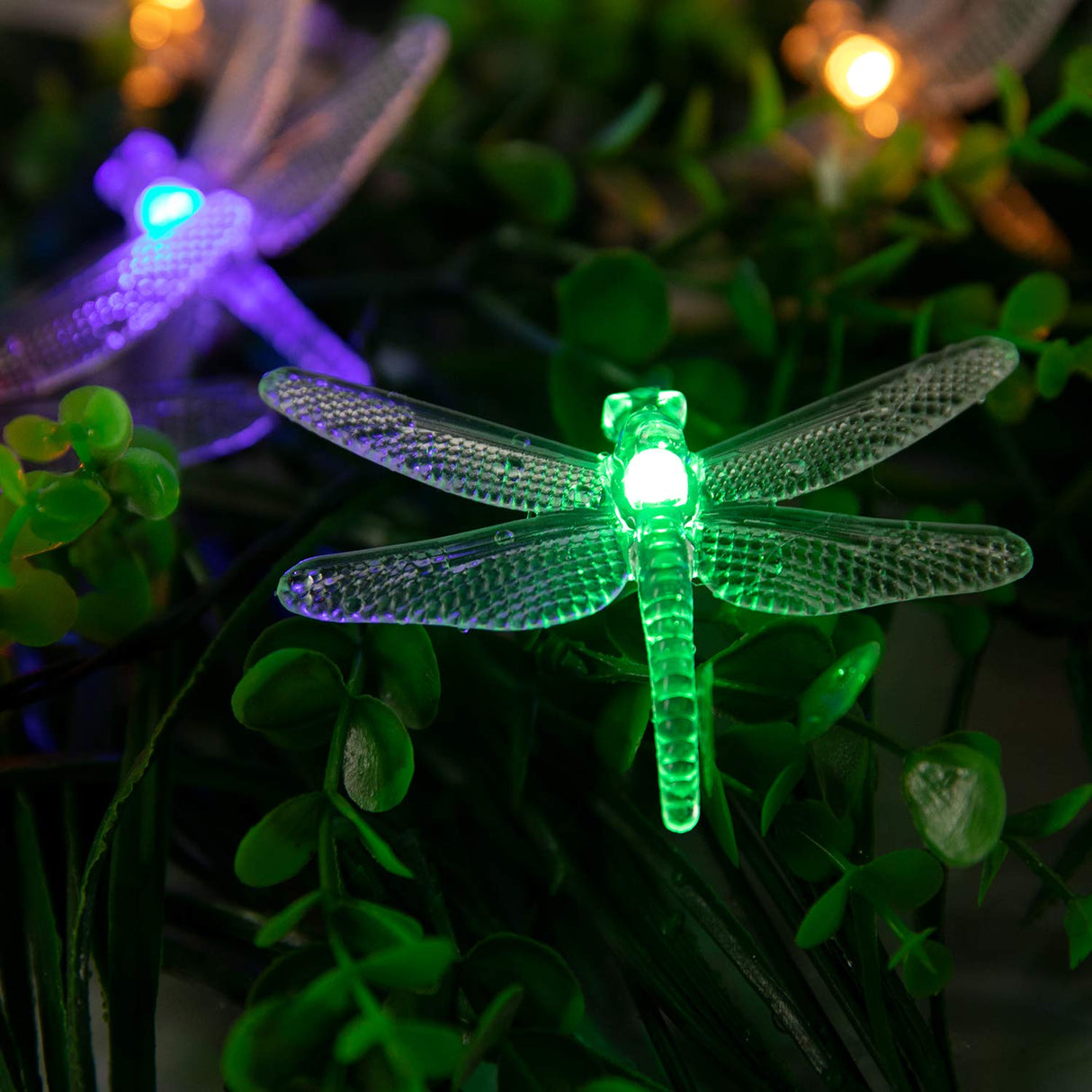 Solar Bee String Lights Outdoor 31FT 50 LED Honeybee Fairy Lights with 8 Lighting Modes, Waterproof Solar Bumble Bee for Patio Yard Garden Grass Wedding Christmas Party Decor, Warm White