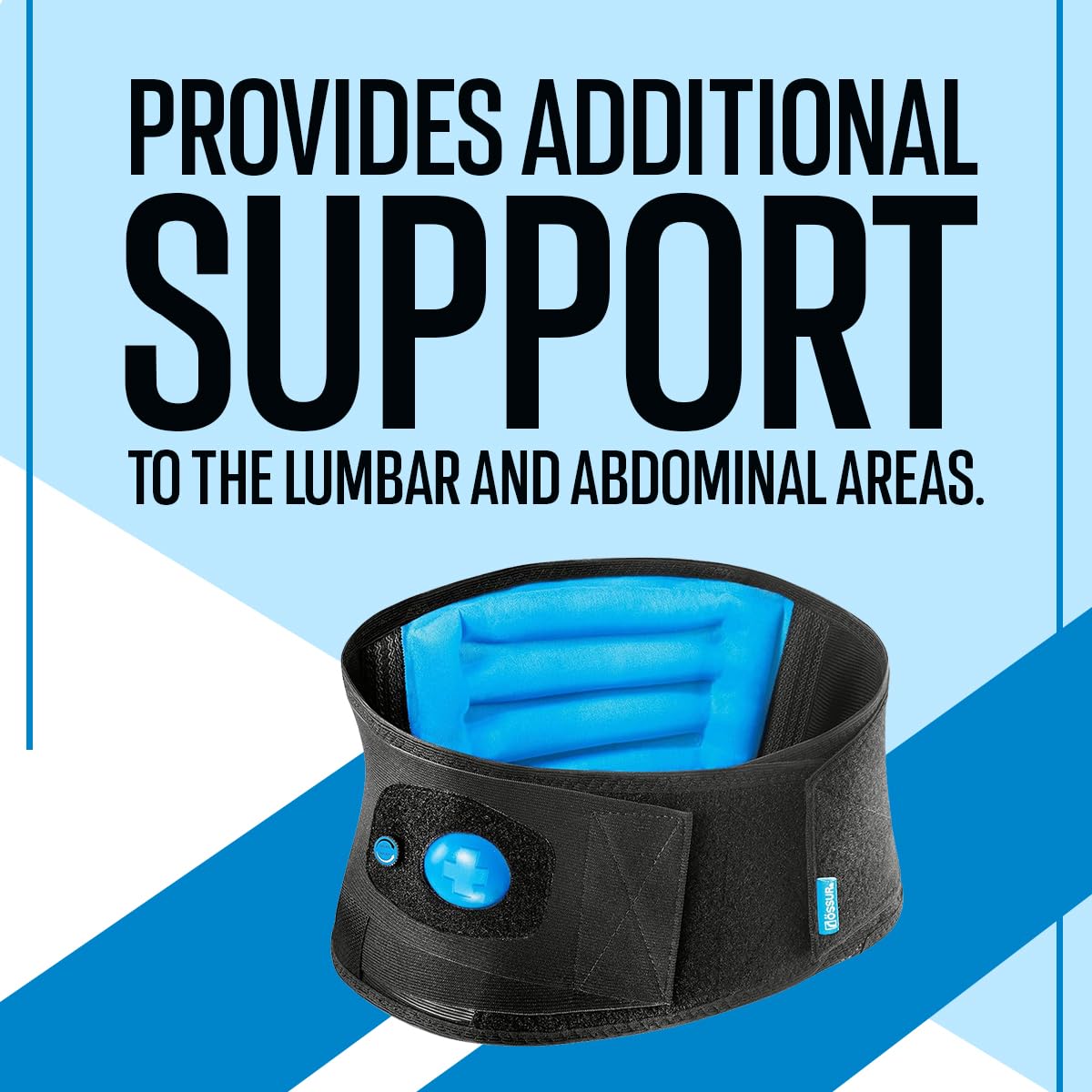 Össur Formfit Back Support Air - Advanced Lumbar Brace for Pain Relief, Posture Correction, and Spinal Health with Air Cushion Comfort (Small)
