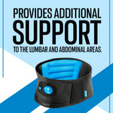 Össur Formfit Back Support Air - Advanced Lumbar Brace for Pain Relief, Posture Correction, and Spinal Health with Air Cushion Comfort (Small)