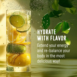 FlavCity Lemon Lime Electrolytes Powder Packets - 28 Hydration Packets - No Added Sugar - Hydration Powder with Real Fruit & Unrefined Sea Salt - Keto & Gluten-Free (28 Stick Packs)