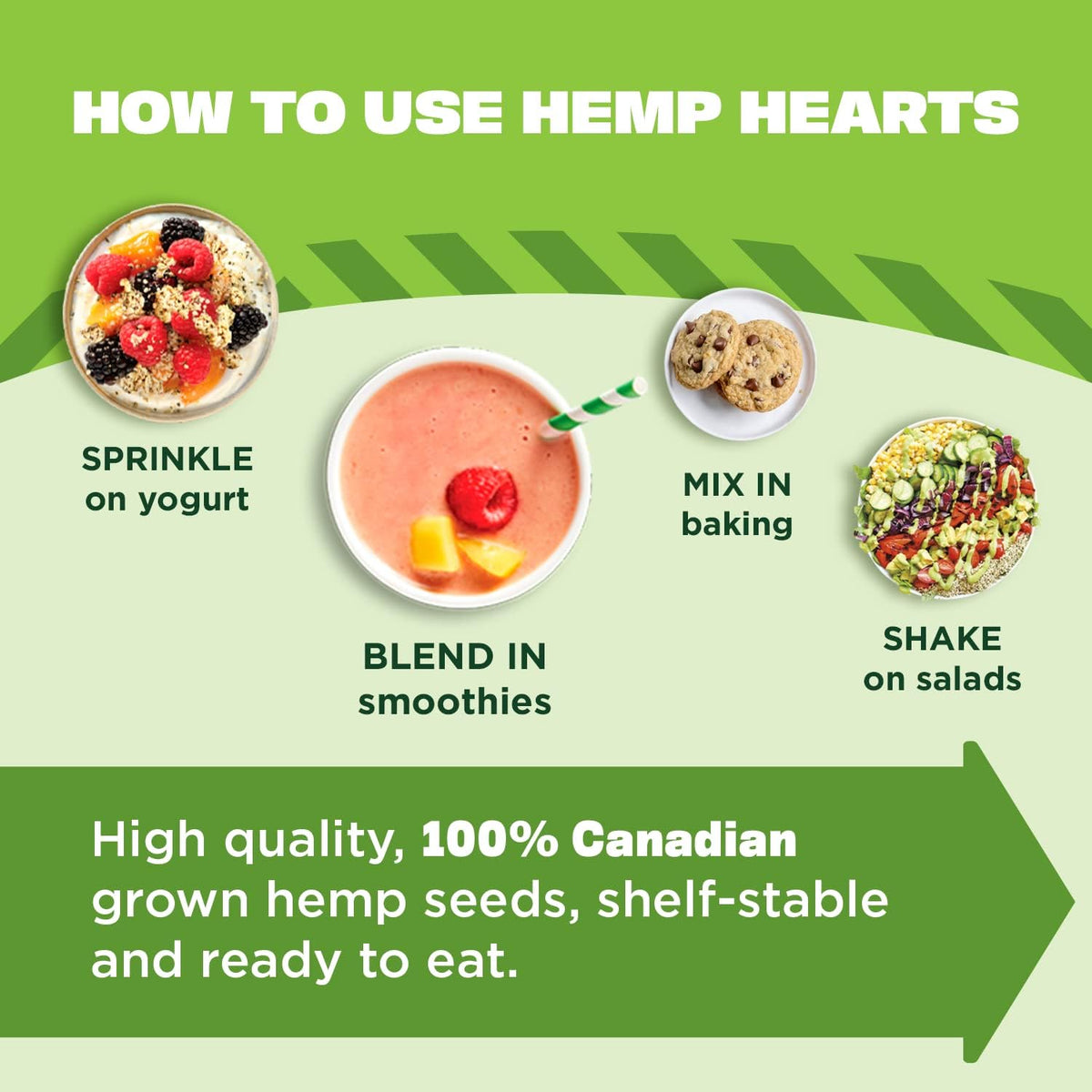 Manitoba Harvest Organic Hemp Hearts, Shelled Hemp Seeds, 18 oz