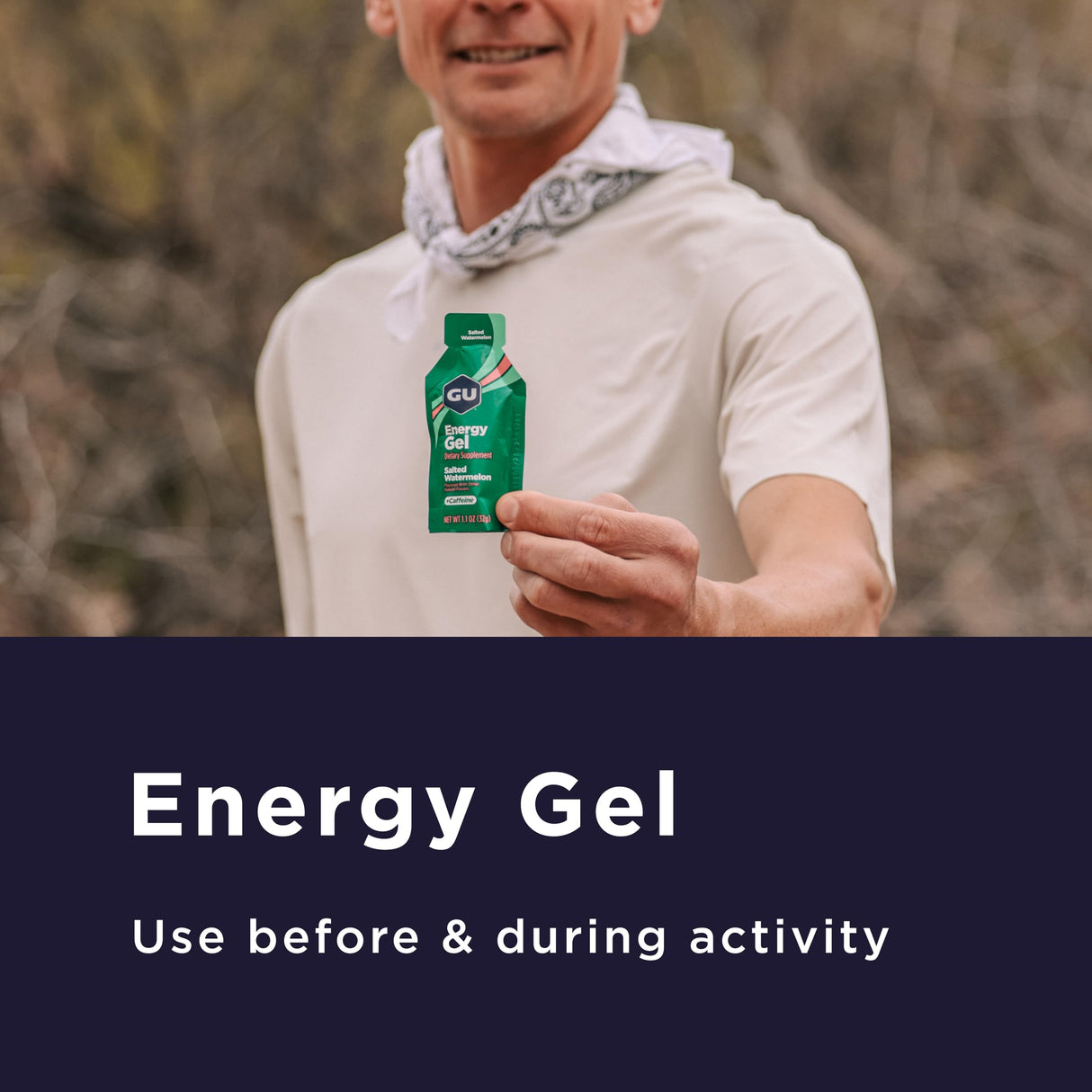 GU Energy Original Sports Nutrition Energy Gel, Vegan, Gluten-Free, Kosher, and Dairy-Free On-the-Go Energy for Any Workout, 24-Count, Assorted Flavors