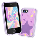 JOYJAM Phone for Kids Age 3-8,Kids Smart Phone for Girls Christmas Birthday Gifts,Toy Phone with Dual Camera Music Player Puzzle Games,Touchscreen Phone Learning Toy for 3 4 5 6 7 8 Year Old Girls