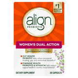 Align Probiotic, Womens Dual Action, Vaginal Probiotics for Women, Womens Probiotic for Vaginal Health Support, with Probiotics for Digestive Health, 28 Probiotic Capsules