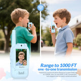 Mafiti Toys Video Walkie Talkies for Kids 2 Pack Rechargeable Long Range