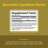 Natural Factors Quercetin LipoMicel Matrix for Superior Absorption, 30 Softgels