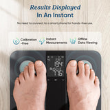 Etekcity Upgraded Smart Scale for Body Weight, FSA HSA Store Eligible, Bathroom Digital Scale with BMI, Body Fat, Muscle Mass, 13 Metrics with a Large Display, Support Offline Mode and Apps Connection