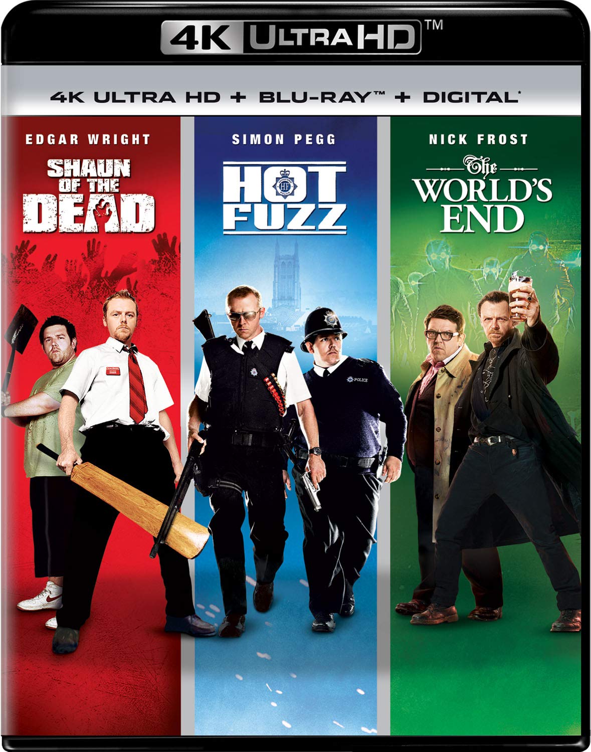 Shaun of the Dead / Hot Fuzz / The World's End Trilogy [Blu-ray]