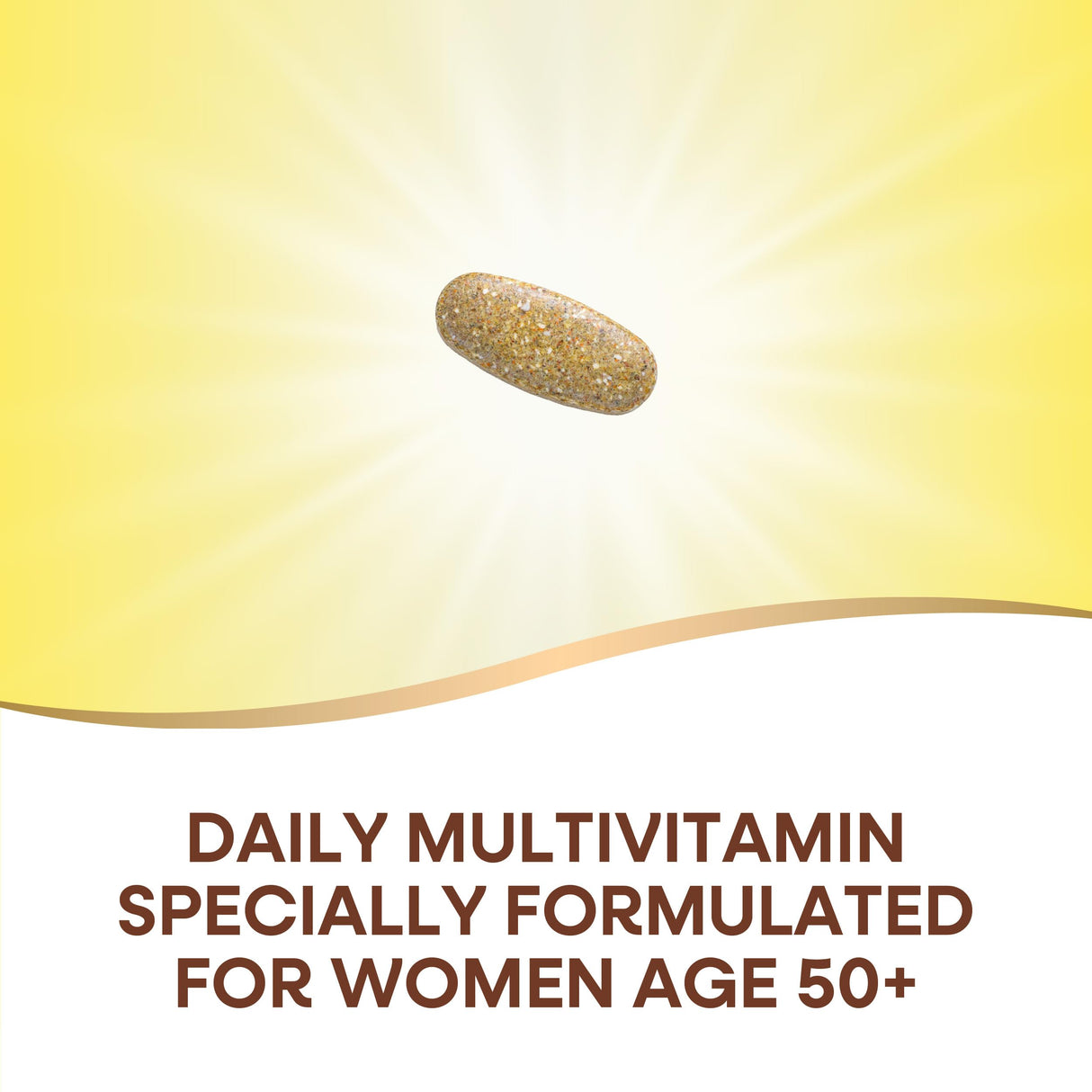 Nature’s Way Alive! Ultra Potency Multivitamin for Women 50 Plus, Complete High Potency Formula with Vitamin D3, C, E, Methylated B12, Supports, Heart, Brain, and Bone Health*, 60 Tablets