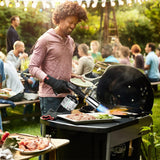 Sondiko Powerful Grill & Cooking Propane Torch L8010, Sous Vide, Welding Torch, Adjustable Wood Torch Burner for Searing Steak, BBQ, Campfire Starter(Black, Grey) Propane Tank Not Included