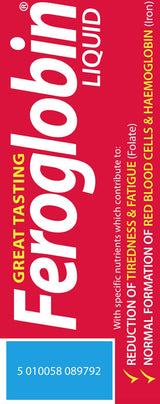 Feroglobin Gentle Iron and Nutrient Liquid - Reduce Tiredness and Fatigue | Maintain Health and Vitality | Natural Iron Source