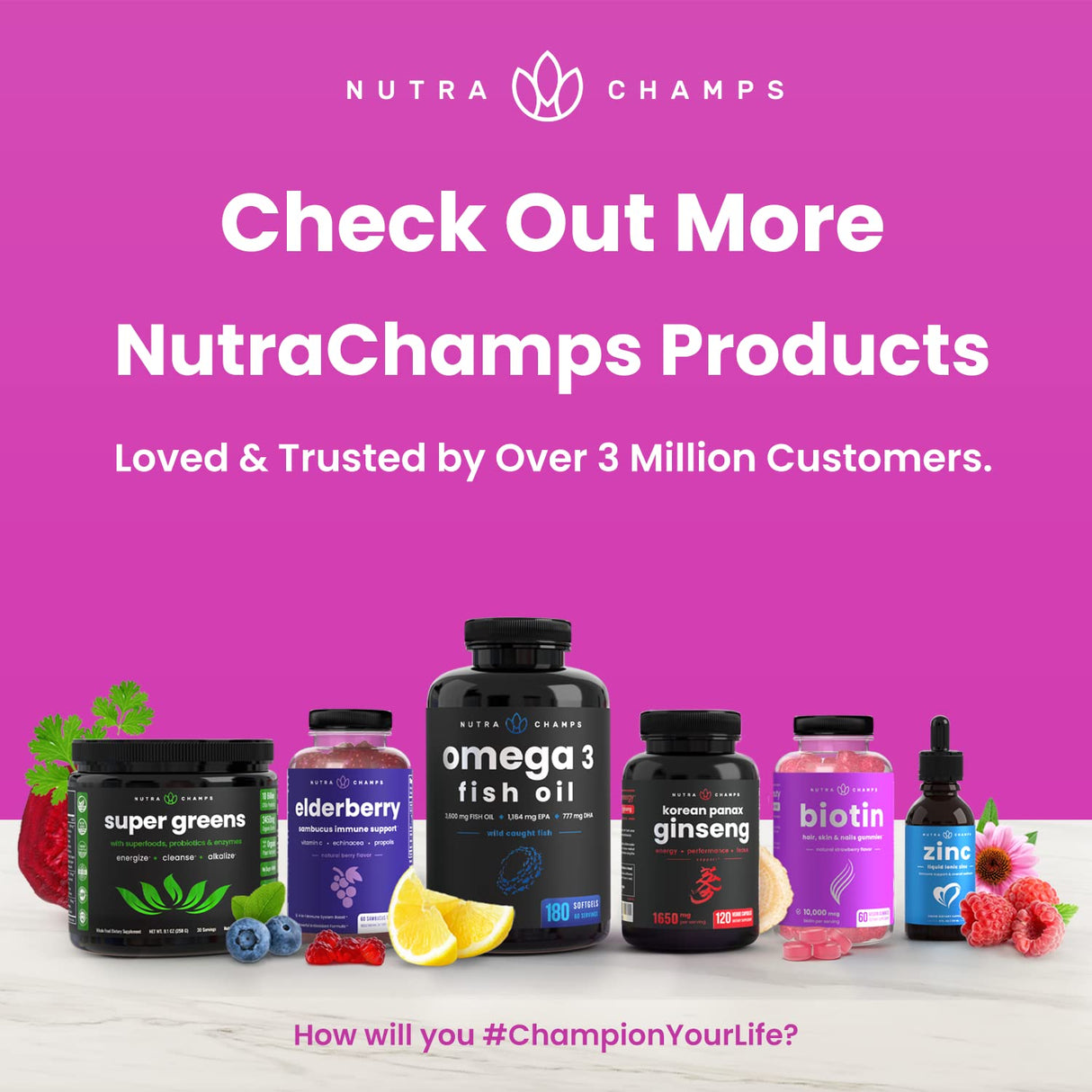 NutraChamps Women's Daily Multivitamin Supplement - Vegan Capsules with Biotin, Vitamins A B C D E K, Calcium, Zinc, Lutein, Magnesium - Premium Multimineral Multivitamin for Women