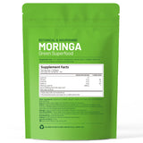 VivoNu Moringa Capsules | Pure Moringa Leaf Extracts, Energy, Skin & Gut Health Superfood, Rich in Antioxidants, Essential Vitamins & Amino Acids, Natural Green Superfood Supplement