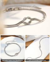 Tarsus 21st Birthday Gifts Decorations for Her Love Knot Bracelet