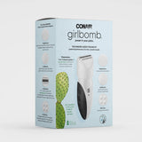 Conair GIRLBOMB Shaver for Women and Body Buffer, Wet/Dry, Lithium Ion Rechargeable