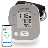 OMRON Bronze Upper Arm Blood Pressure Monitor - Clinically Validated Blood Pressure Arm Cuff - Use OMRON Connect App for Unlimited Free Measurements